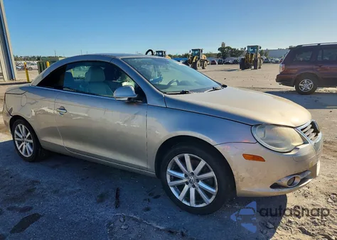 2007 Volkswagen Eos 2.0T Luxury from USA, damaged, VIN WVWFA71F07V032088